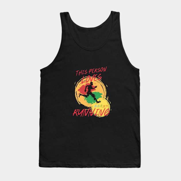 This person loves running Tank Top by FullMoon